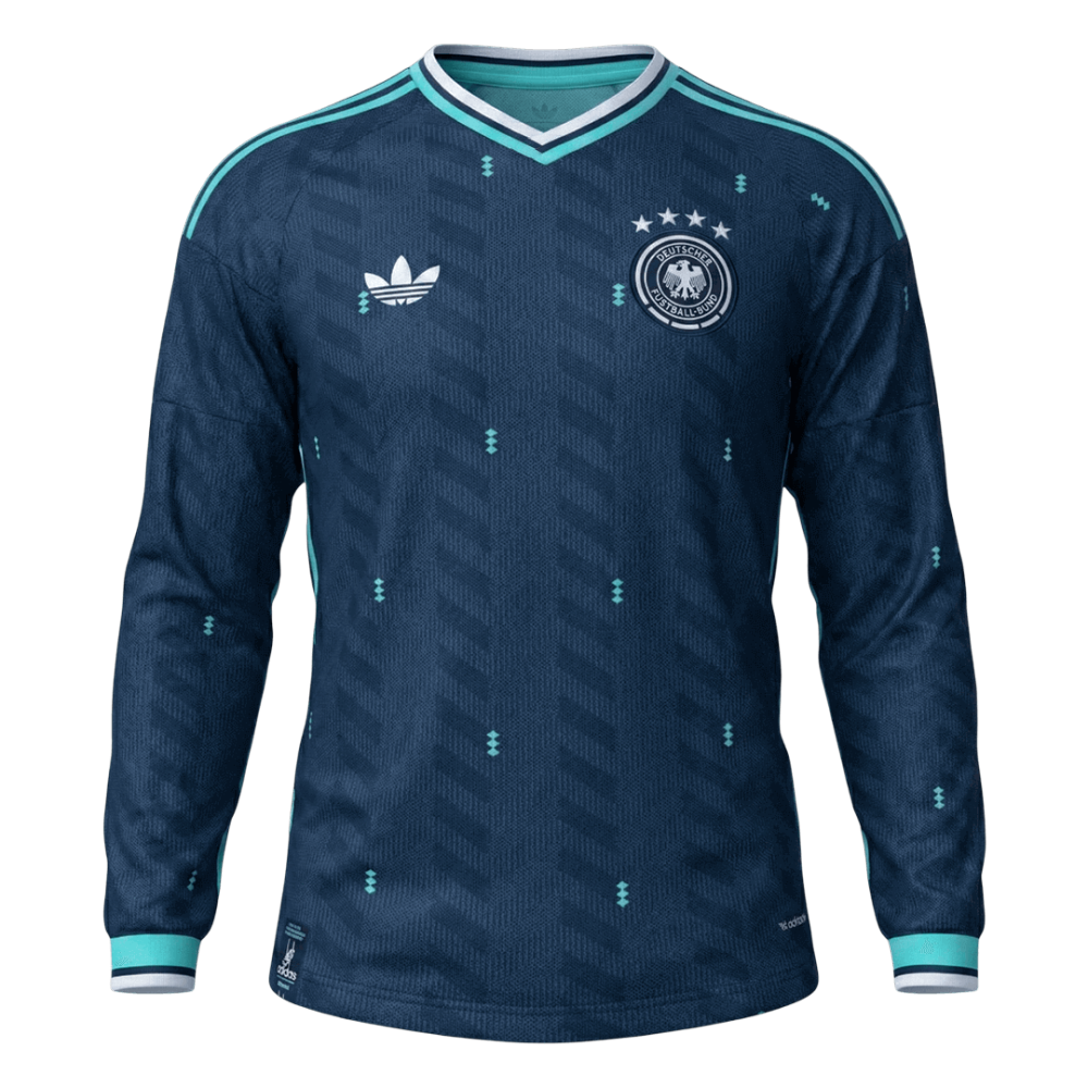 Germany Away Long Sleeve Soccer Jersey 2026