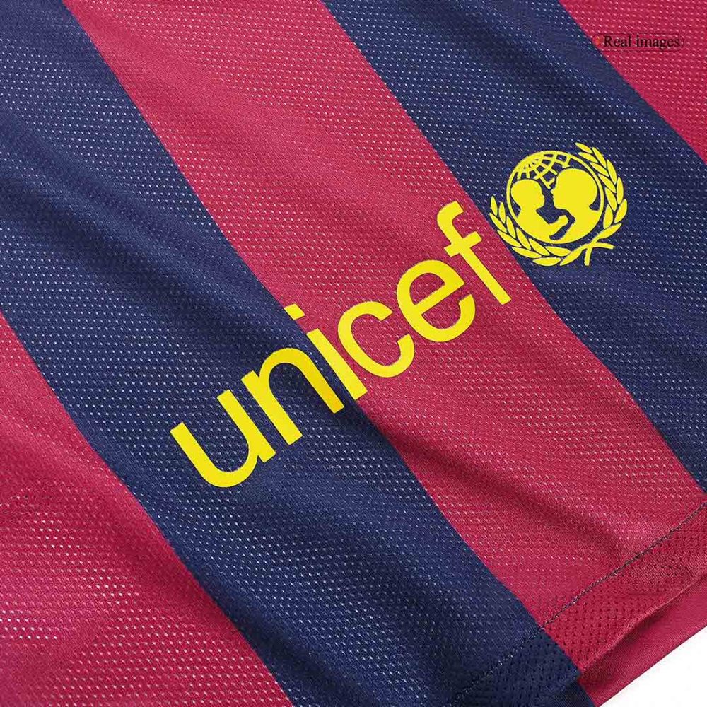 Retro 2014/15 Barcelona Home Soccer Jersey
