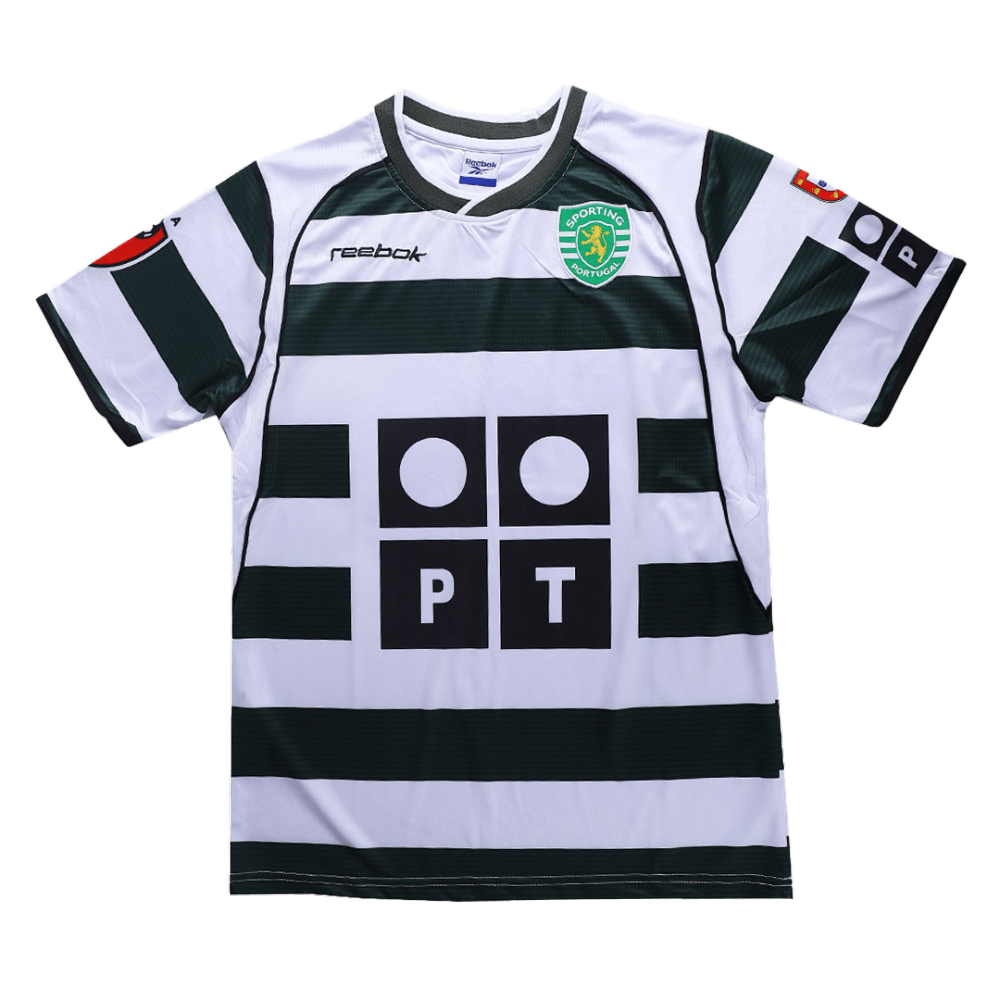 Retro 2001/3 Sporting CP Home Soccer Jersey