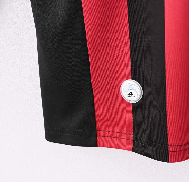09/10 AC Milan Home Long Sleeve Retro Soccer Jersey