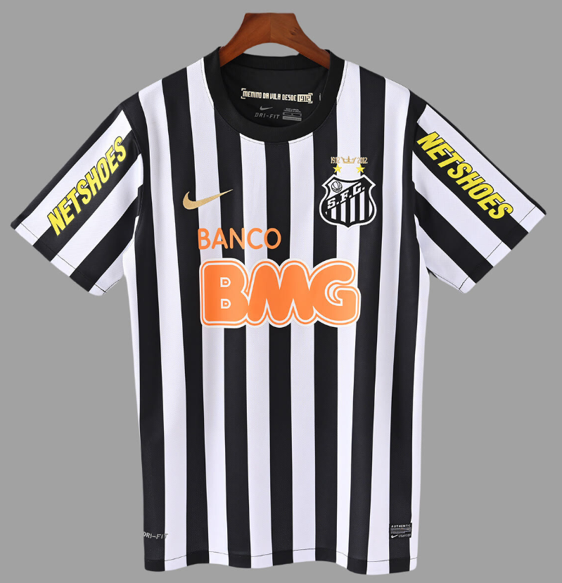 2012 2013 Santos Away Retro Soccer Jersey
