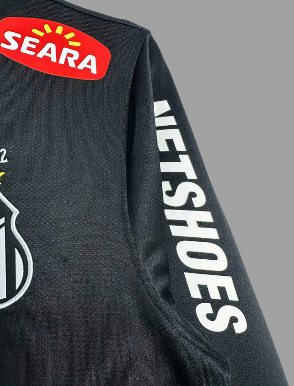 2012 Santos Neymar Special Version Long Sleeve Retro Soccer Jersey