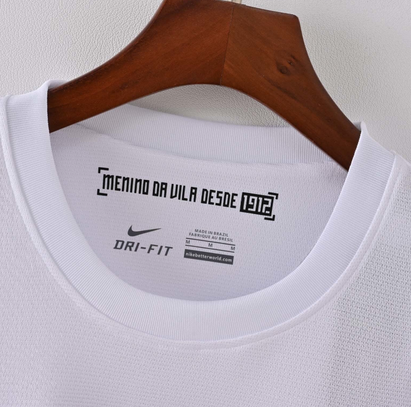 2012 Santos Home Long Sleeve Retro Soccer Jersey