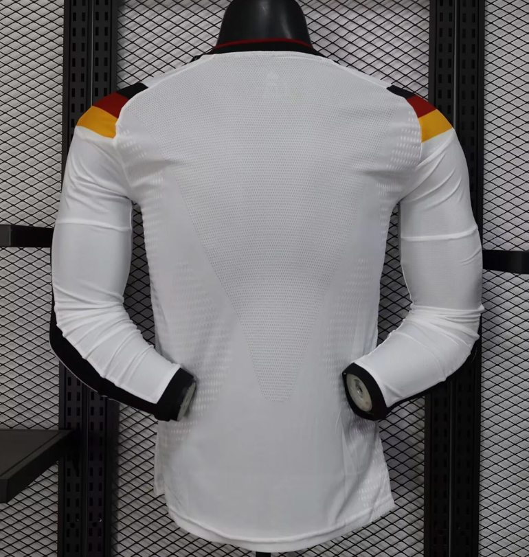 2026 Germany Home Long Sleeve Player Version Soccer Jersey