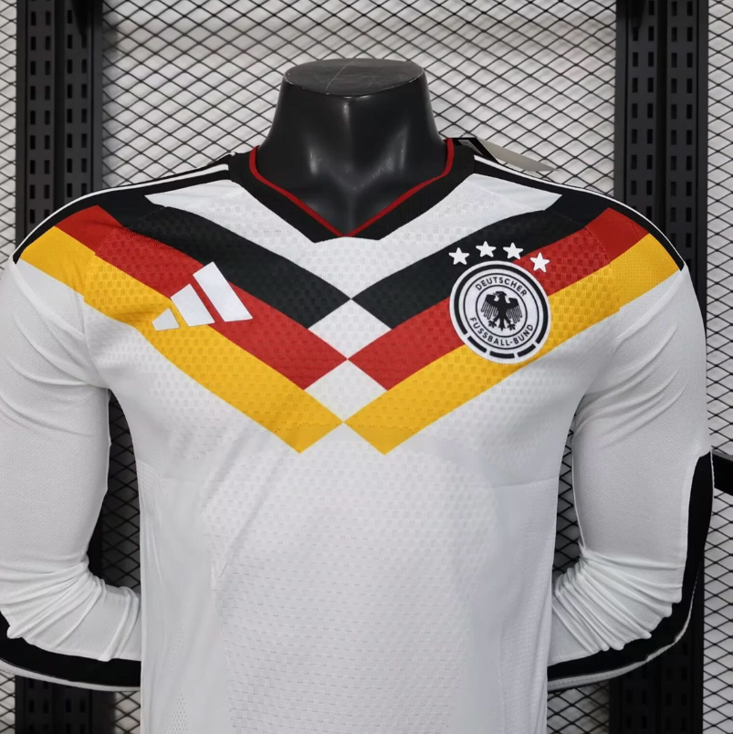 2026 Germany Home Long Sleeve Player Version Soccer Jersey