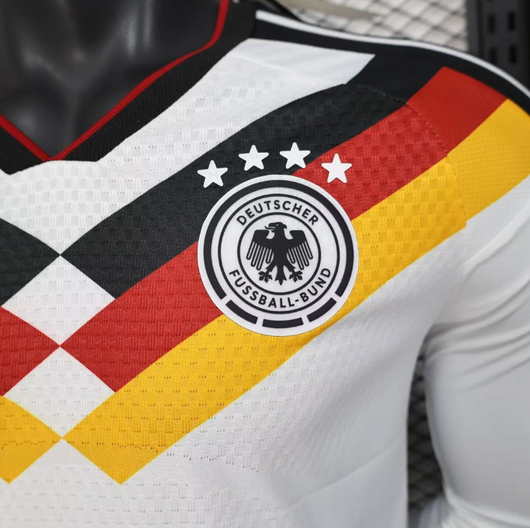2026 Germany Home Long Sleeve Player Version Soccer Jersey