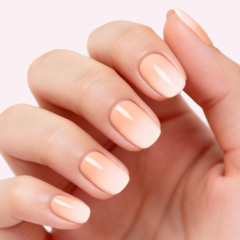 Soft Nude Tips Gel Nail Strips
