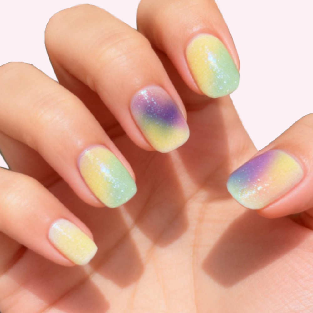 Pastel Gradient Nails