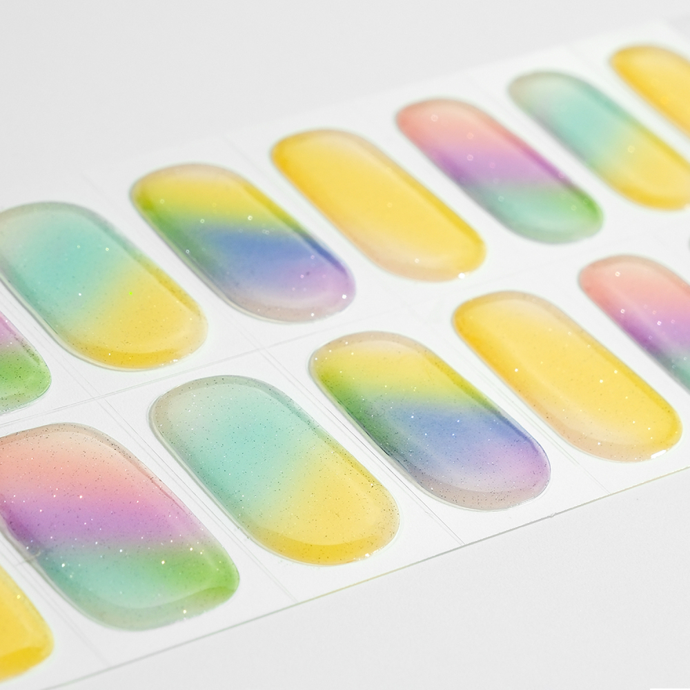 Pastel Gradient Nails