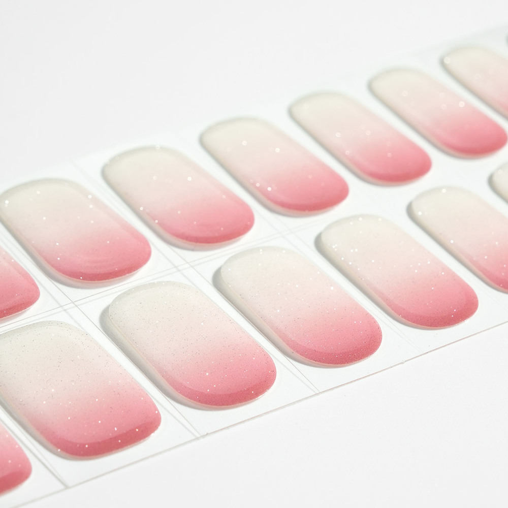 Peach Nude Gradient  Gel Nail Strips