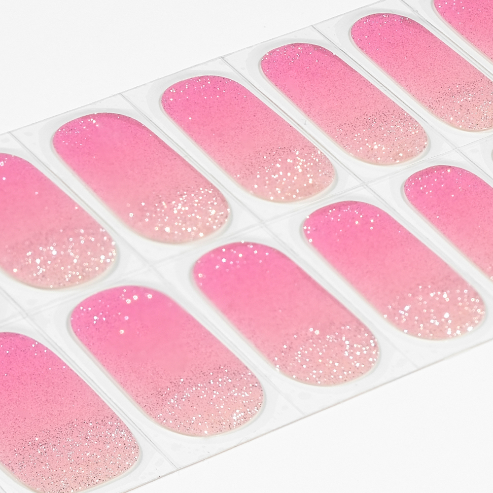 Cat Eye Pink Nails