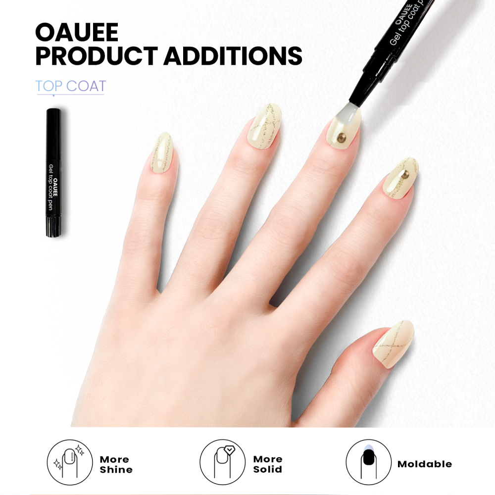 Pale Yellow Solid Color Nails