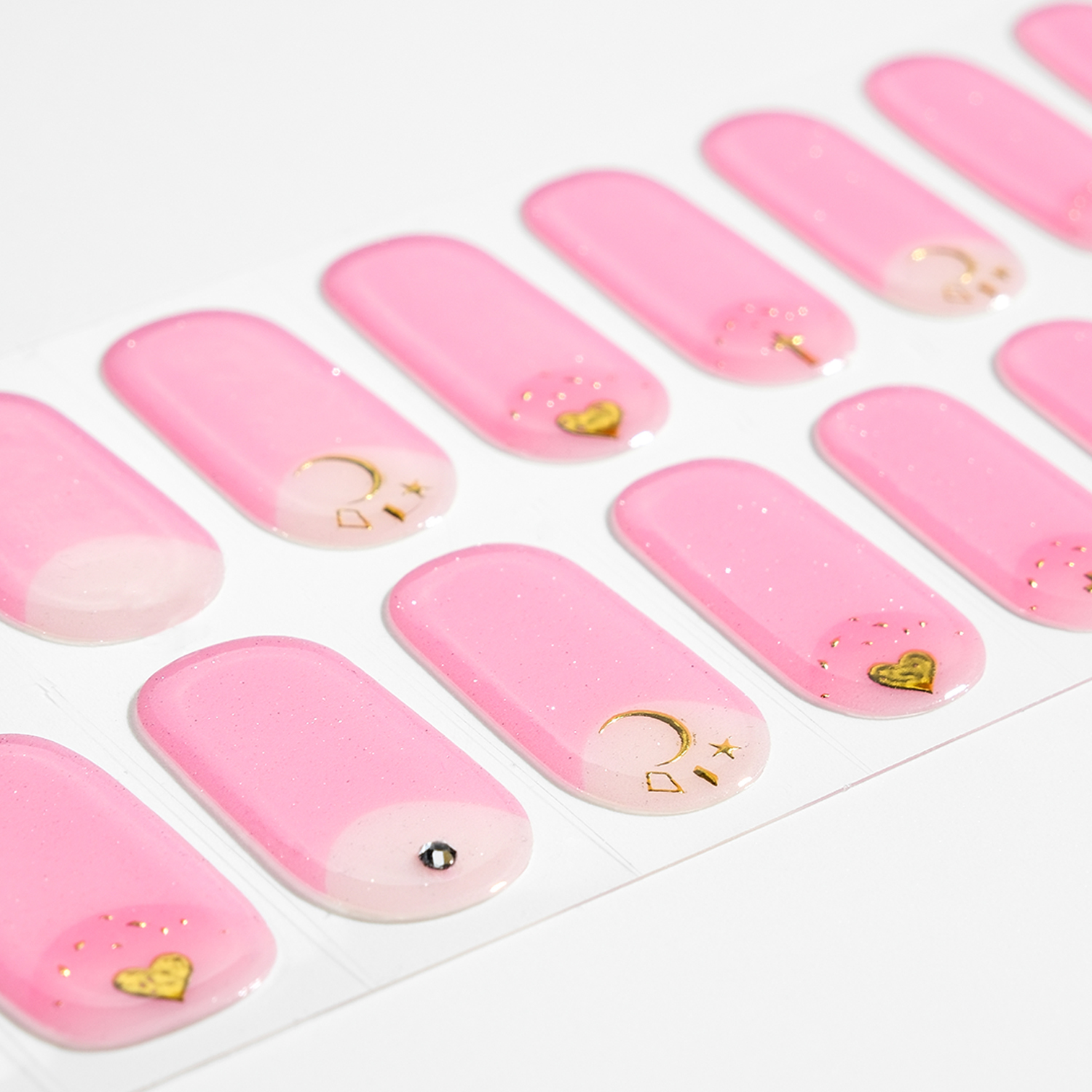Heart & Moon Nails