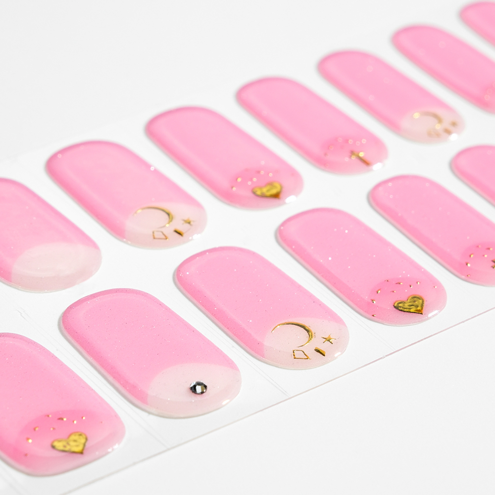 Heart & Moon Nails