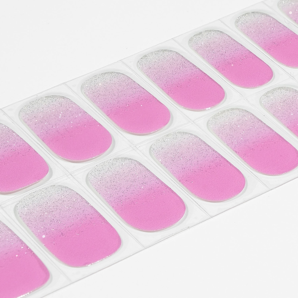 Soft Pink Gradient Nails