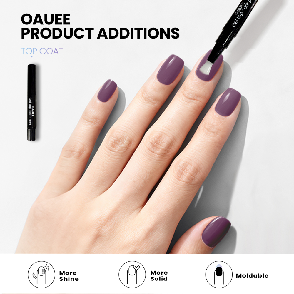 Single Colour Lilac Nail Tips