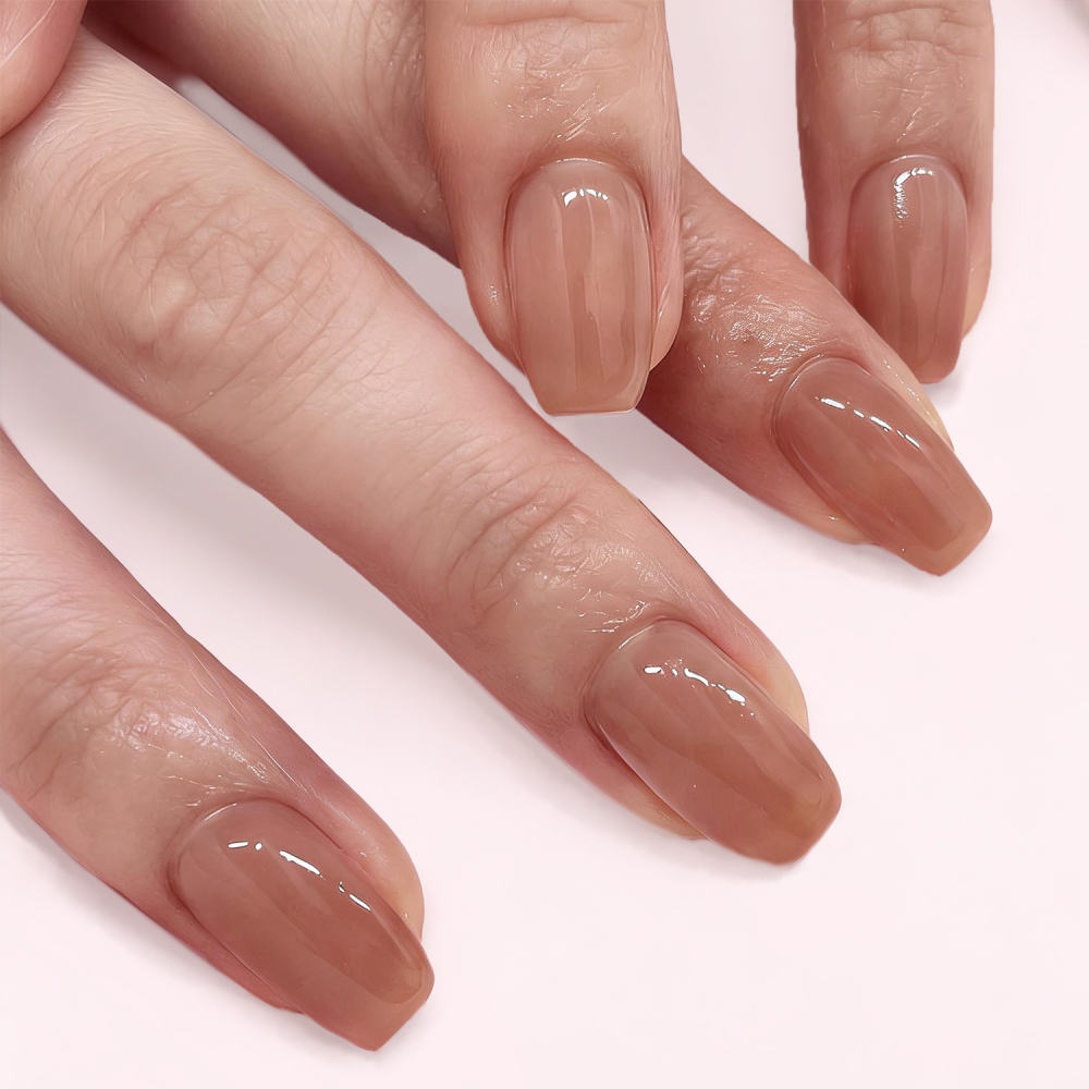 Clear Nude Nails