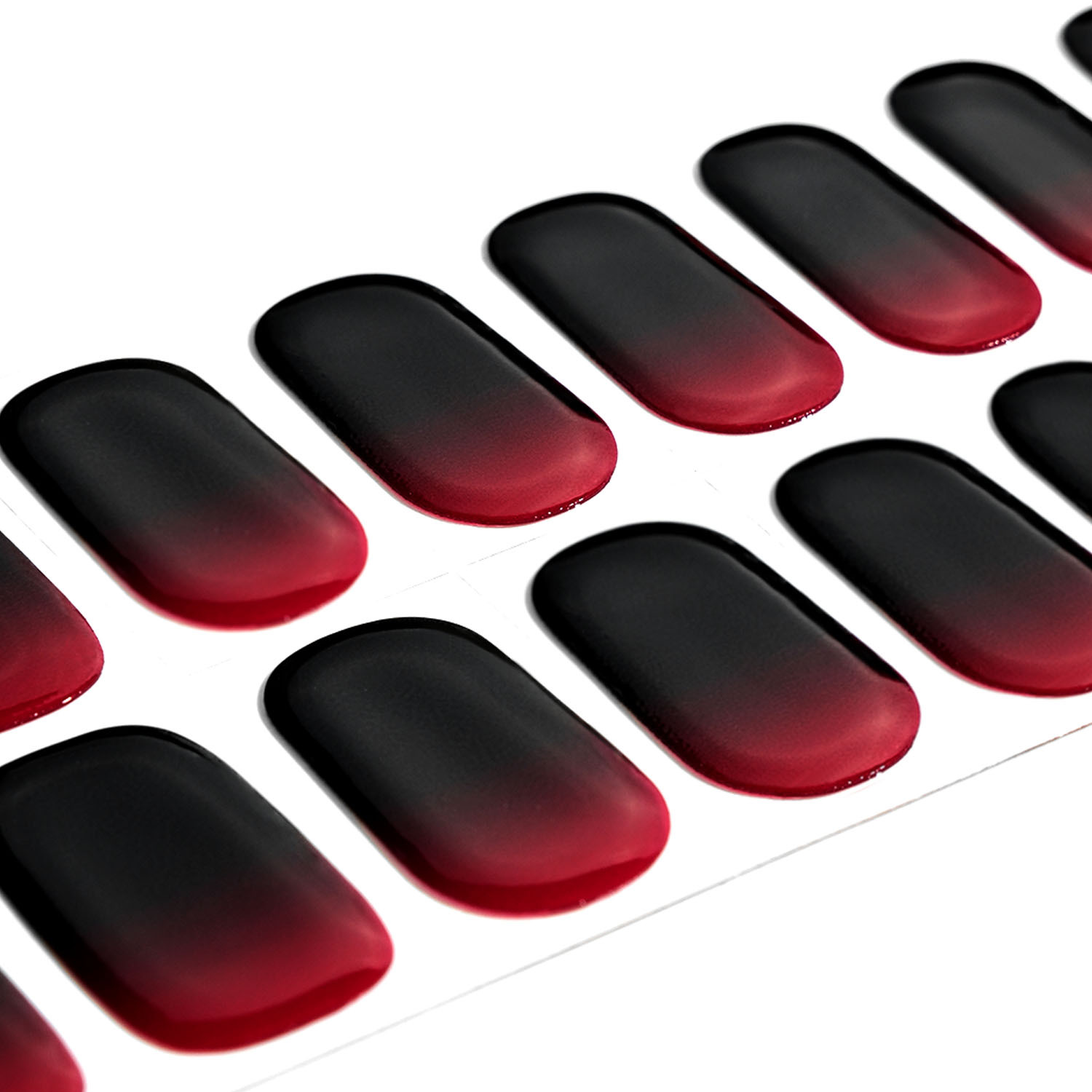 Red Ombre Tips