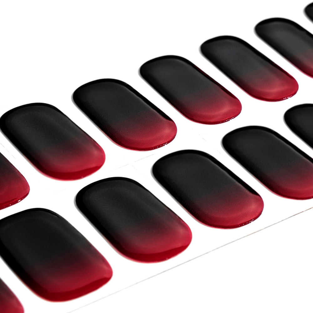 Red Ombre Tips