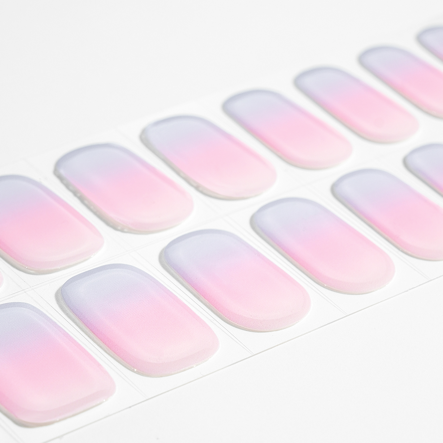 Pink & Purple Ombre Gel Nail Strips