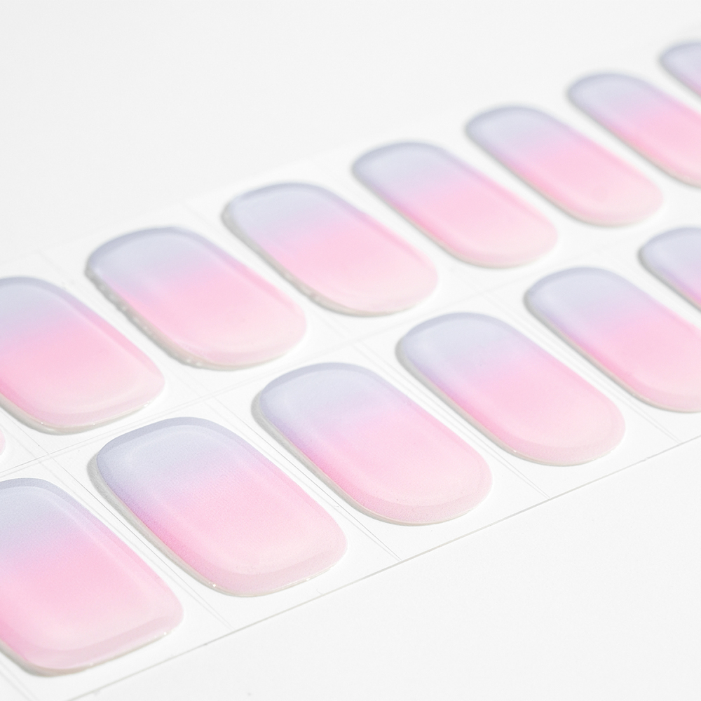 Pink & Purple Ombre Gel Nail Strips