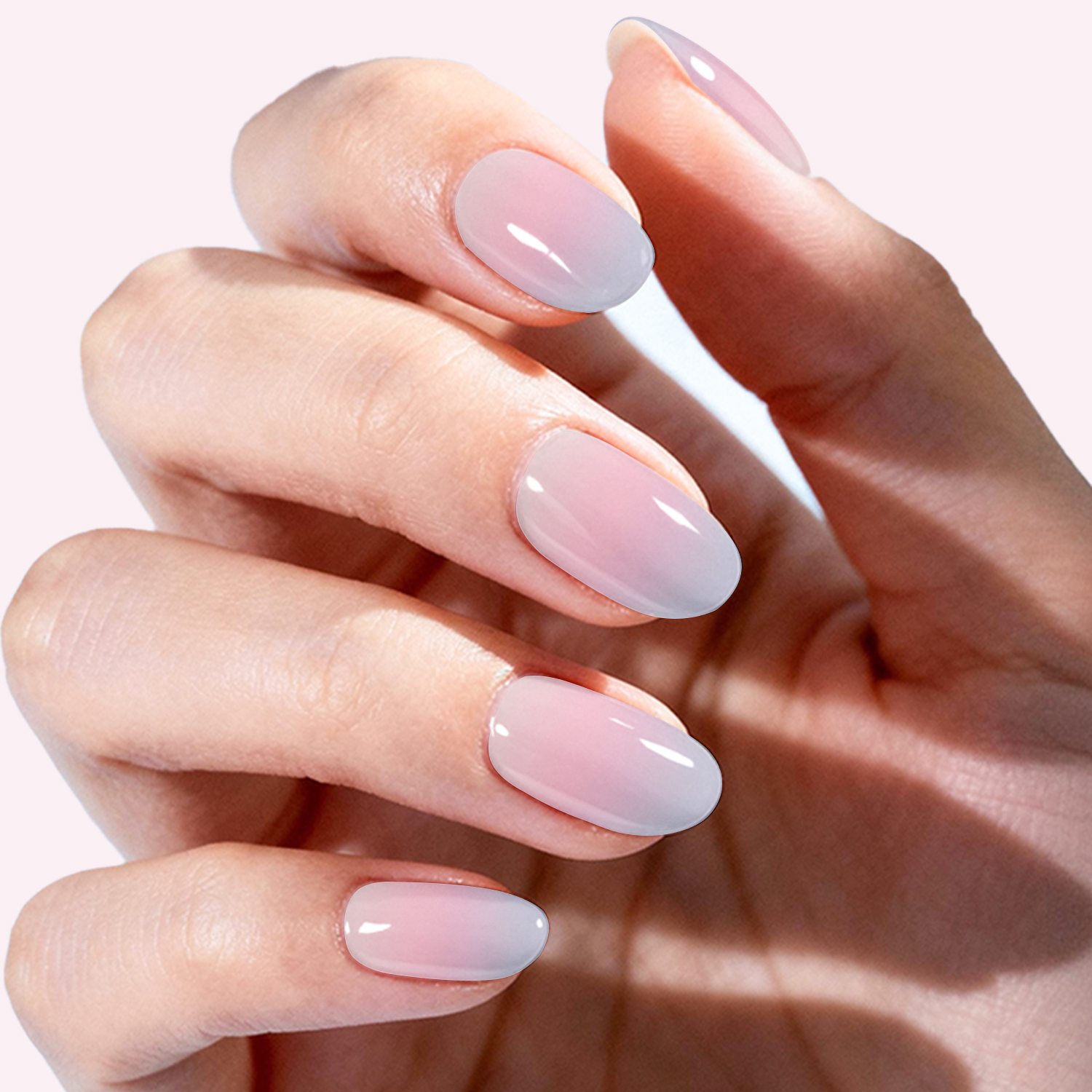 Pink & Purple Ombre Gel Nail Strips