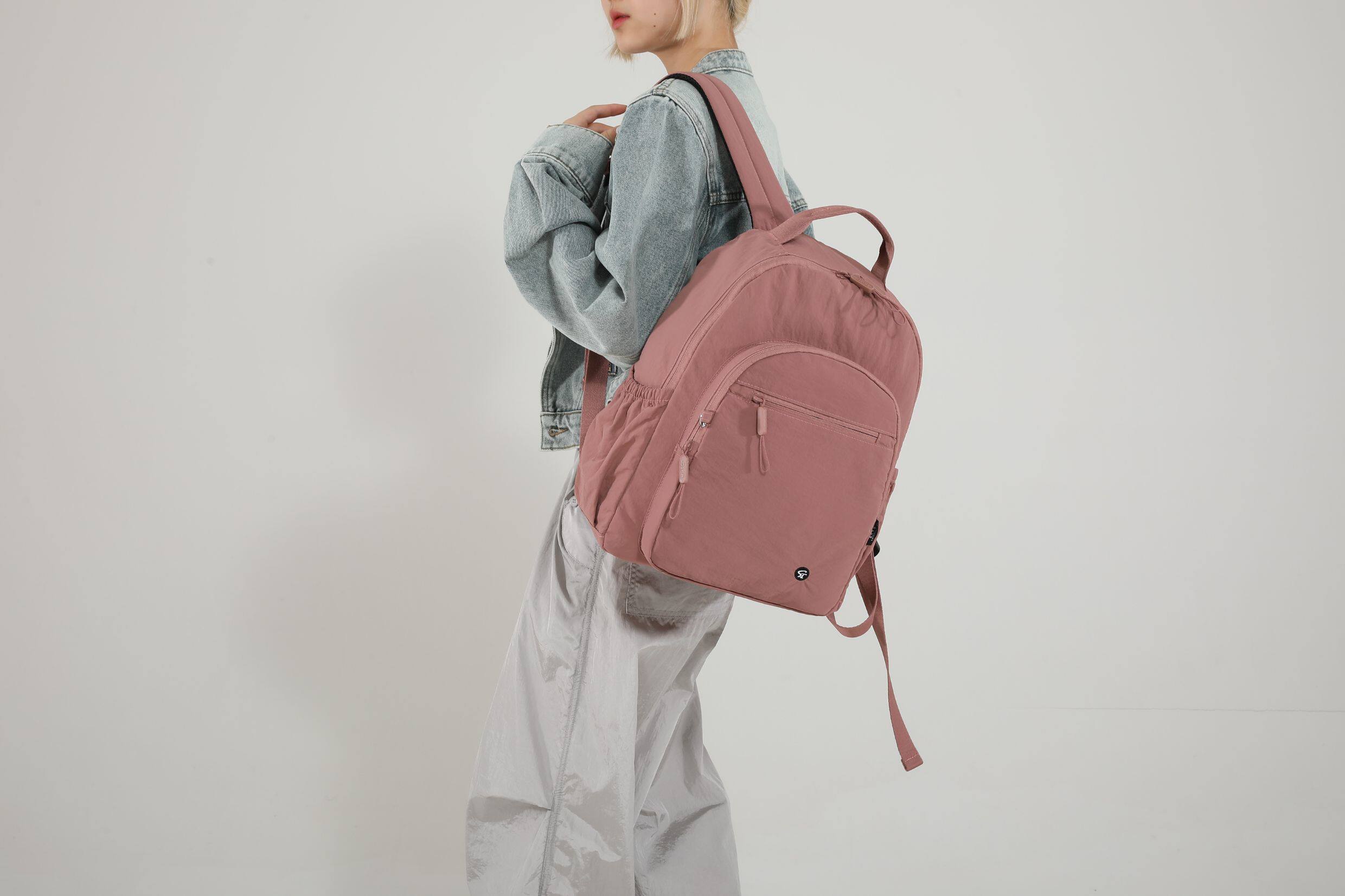 Backpack in daily use