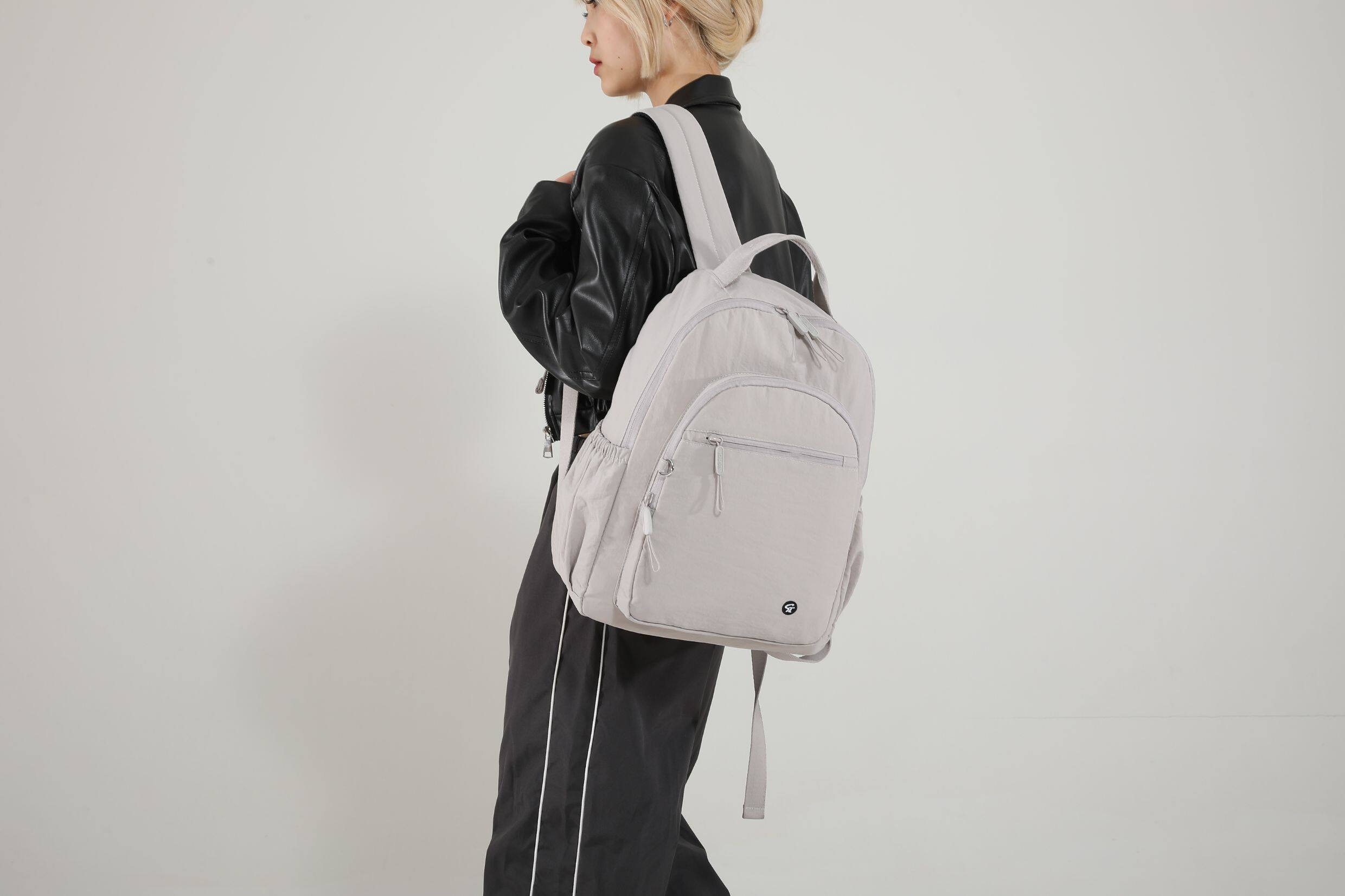 Backpack side view