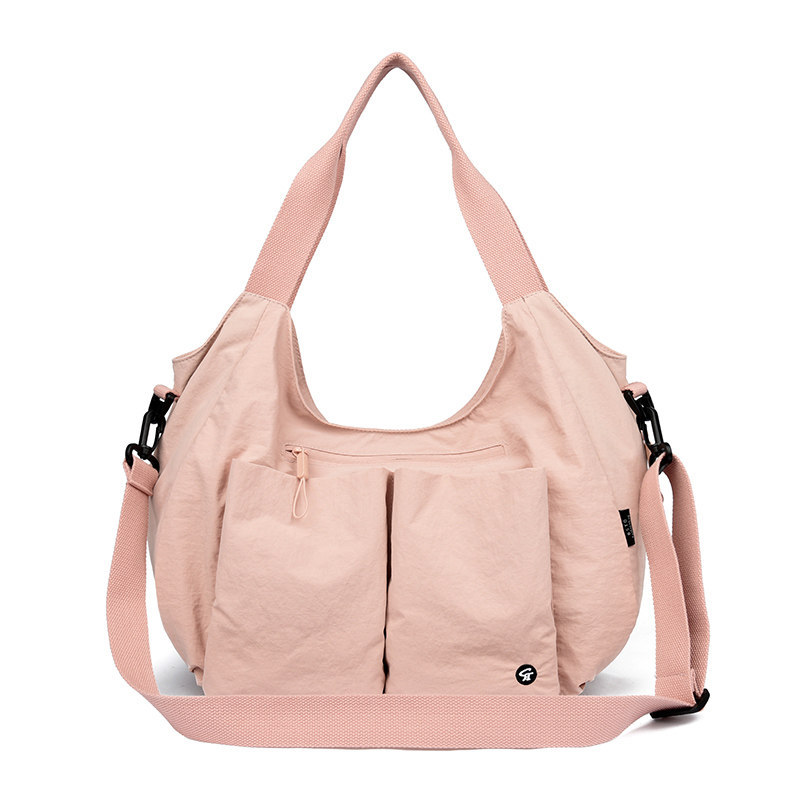 Canvas dumpling-shaped bag