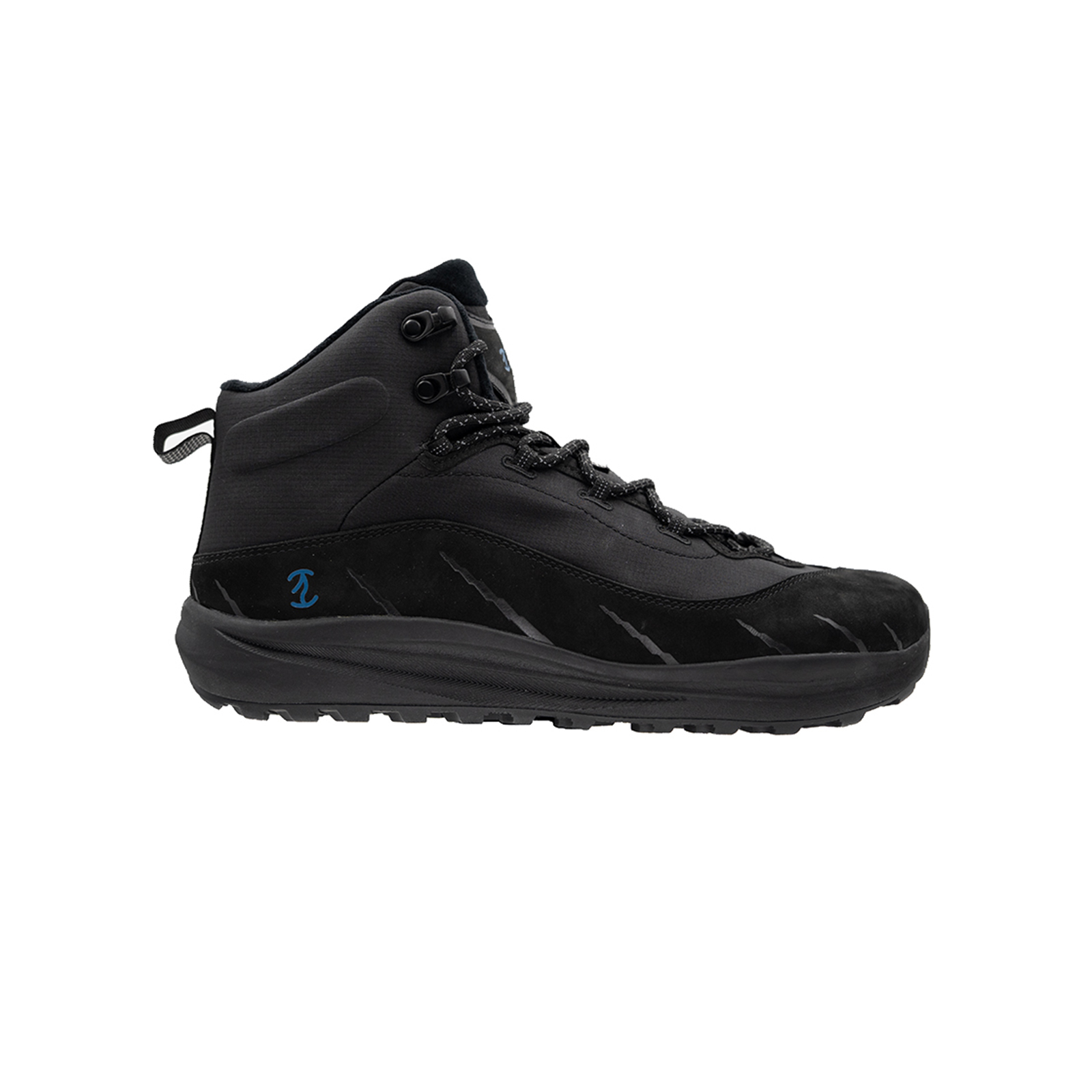 Sneakfeet Men's flat bottom 4 Mid Height Waterproof Hiking Boots