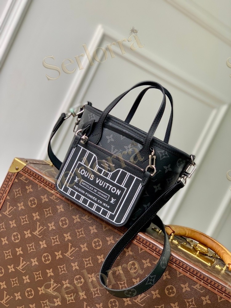 LV Neverfull Bandoulière Inside Out BB