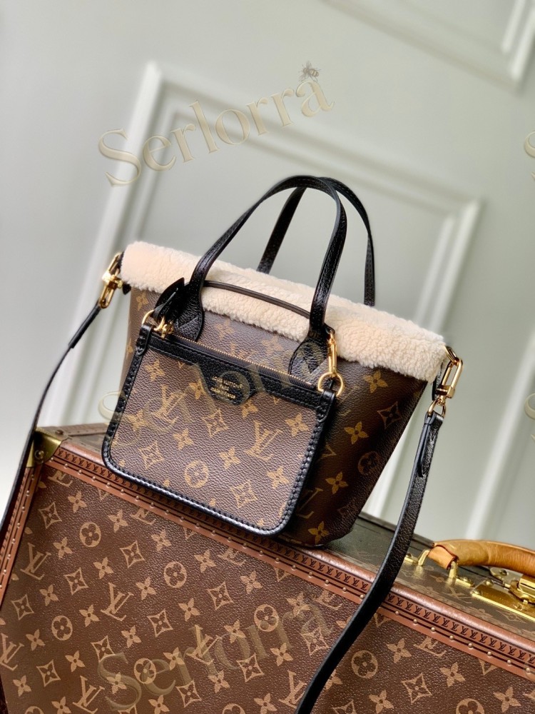 LV Neverfull Bandoulière Inside Out BB