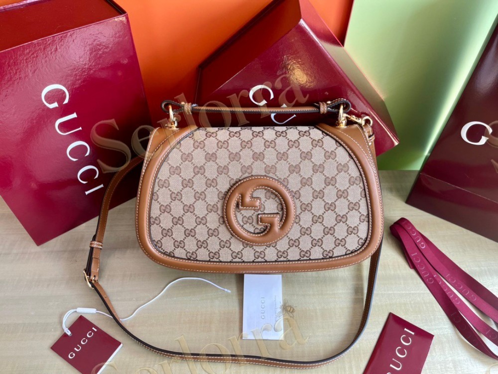 GUCCI BLONDIE LARGE TOP HANDLE BAG