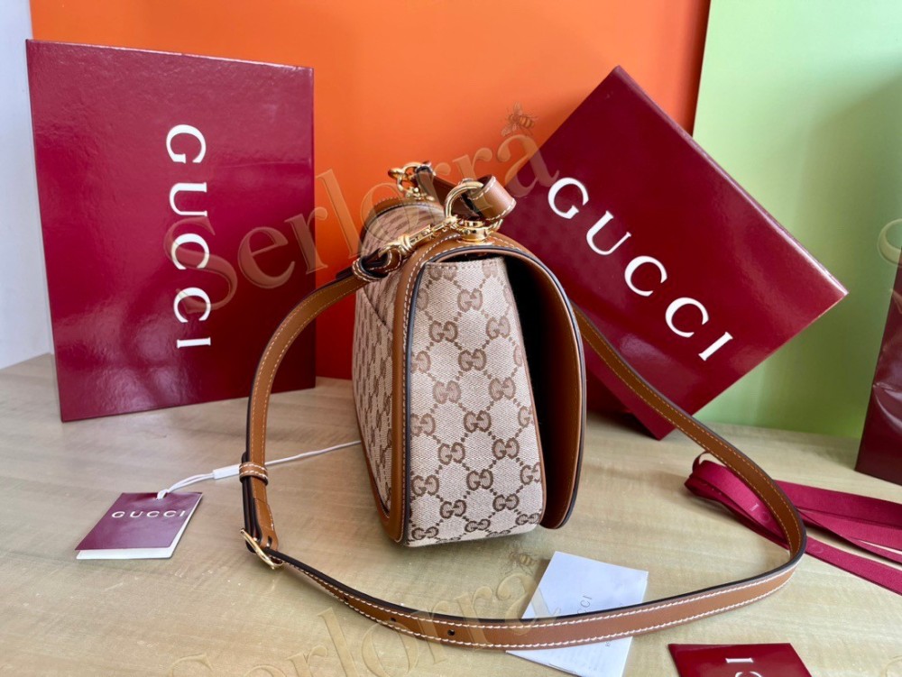 GUCCI BLONDIE LARGE TOP HANDLE BAG