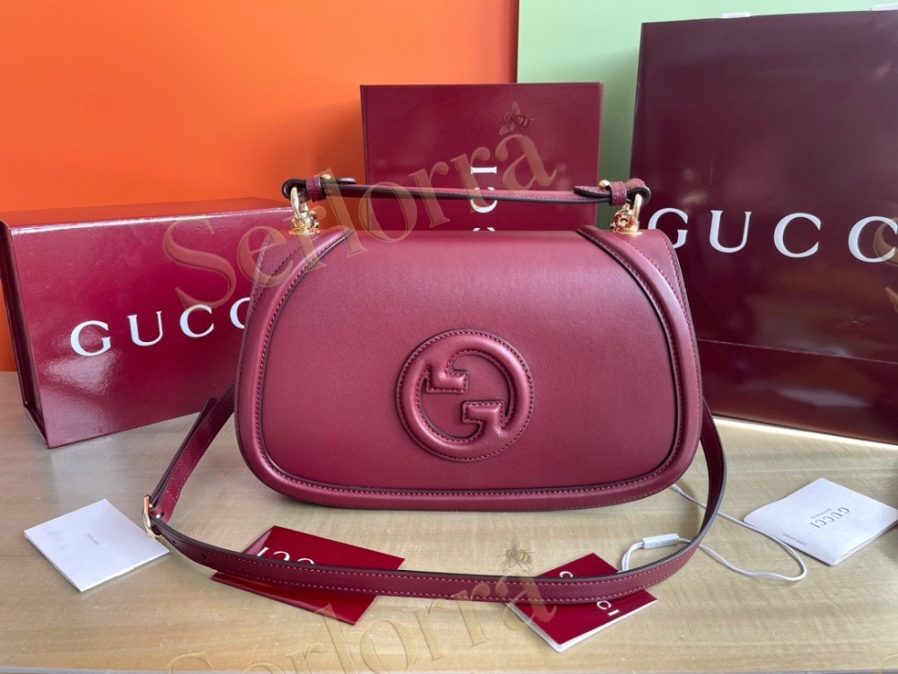 GUCCI BLONDIE LARGE TOP HANDLE BAG
