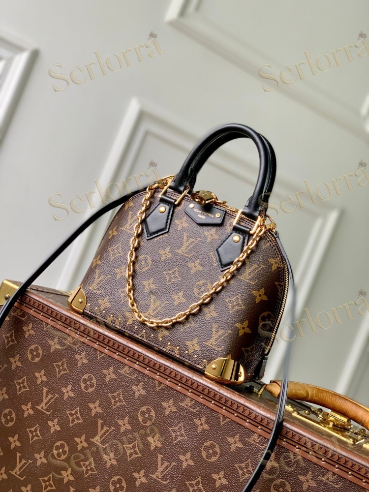 LOUIS VUITTON ALMA TRUNK BB MONOGRAM CANVAS