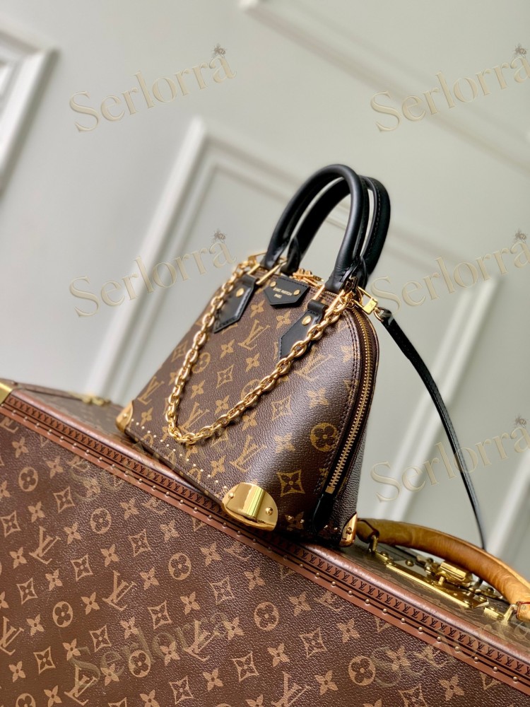 LOUIS VUITTON ALMA TRUNK BB MONOGRAM CANVAS
