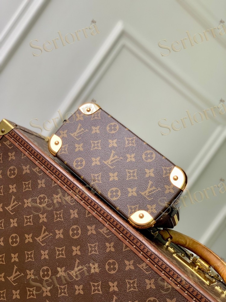 LOUIS VUITTON ALMA TRUNK BB MONOGRAM CANVAS
