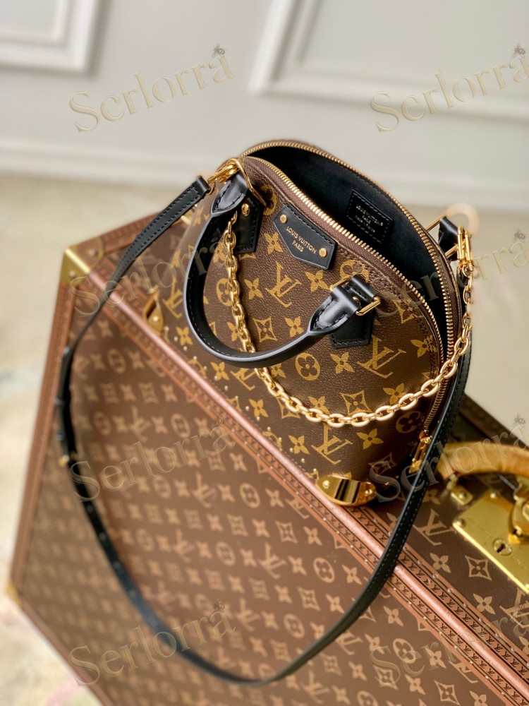 LOUIS VUITTON ALMA TRUNK BB MONOGRAM CANVAS