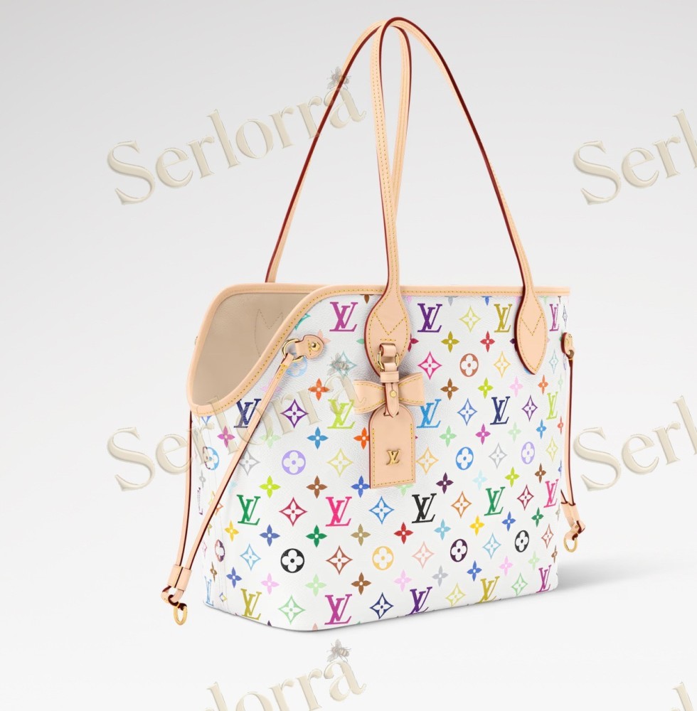 LOUIS VUITTON MURAKAMI LV X TM NEVERFULL MM