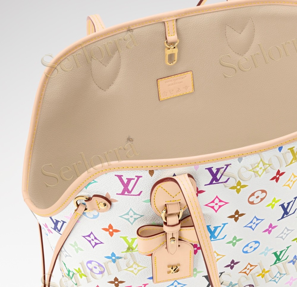 LOUIS VUITTON MURAKAMI LV X TM NEVERFULL MM