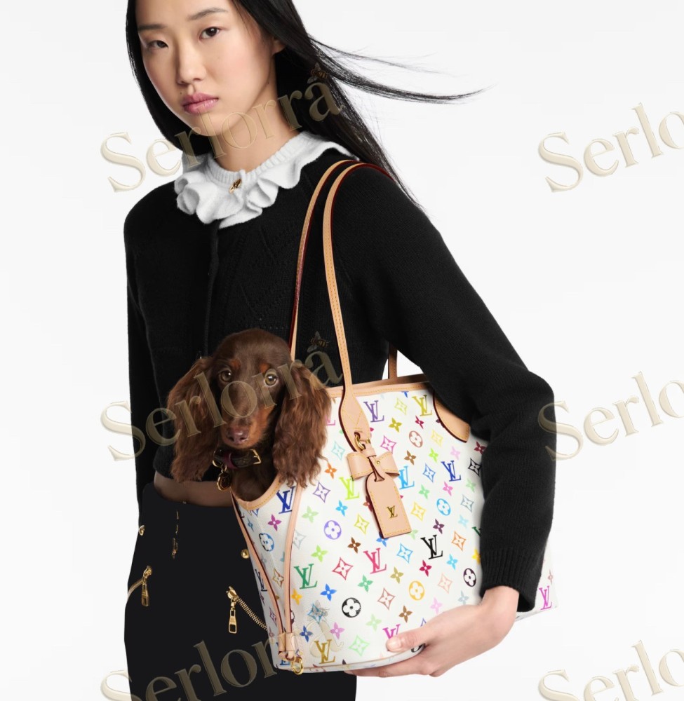 LOUIS VUITTON MURAKAMI LV X TM NEVERFULL MM