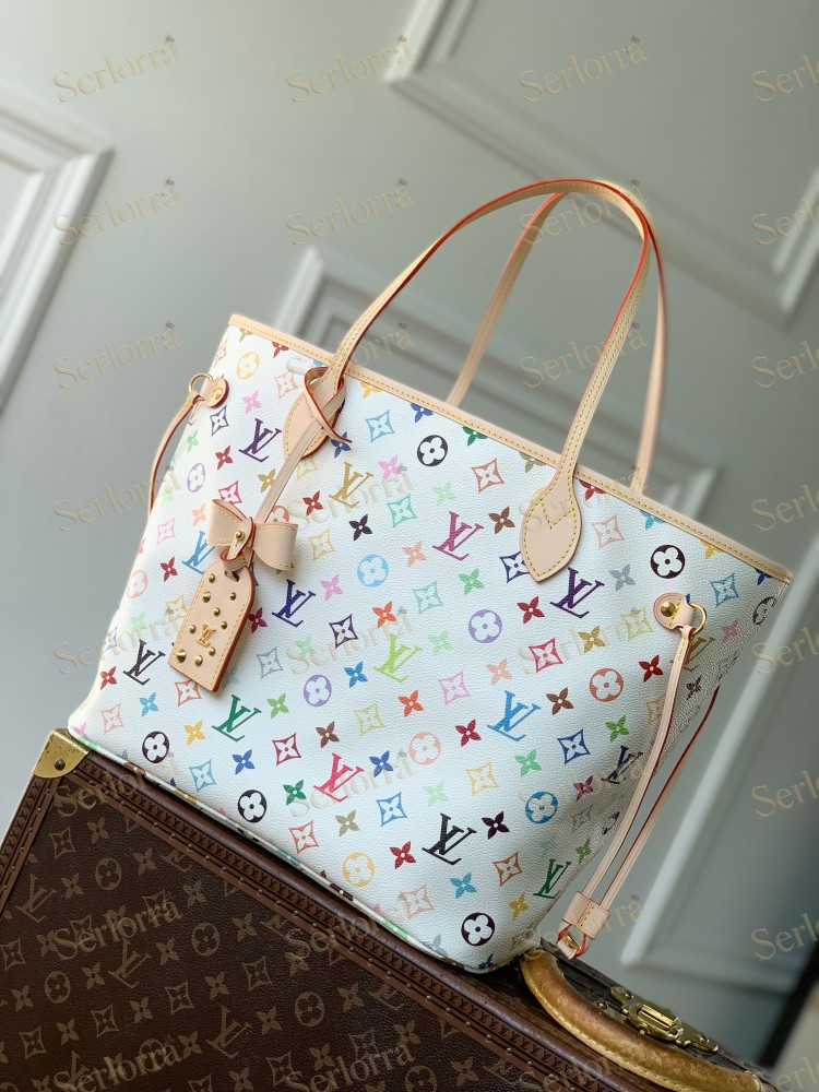 LOUIS VUITTON MURAKAMI LV X TM NEVERFULL MM