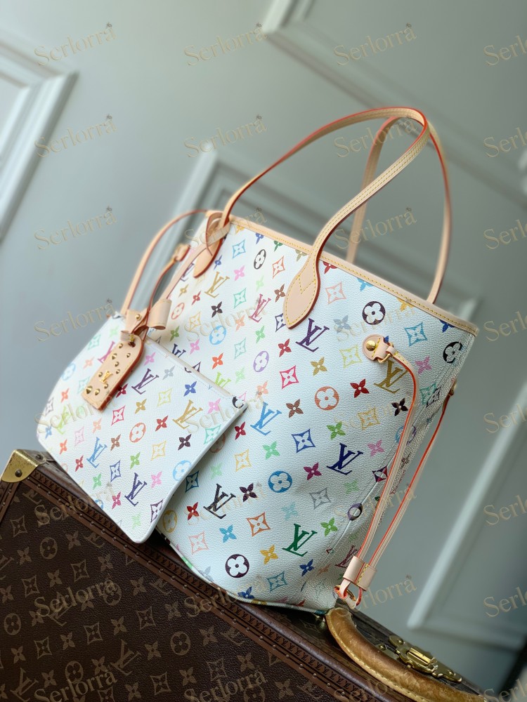LOUIS VUITTON MURAKAMI LV X TM NEVERFULL MM