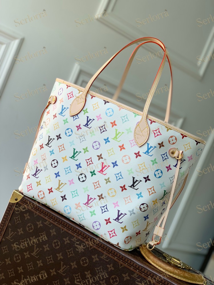LOUIS VUITTON MURAKAMI LV X TM NEVERFULL MM