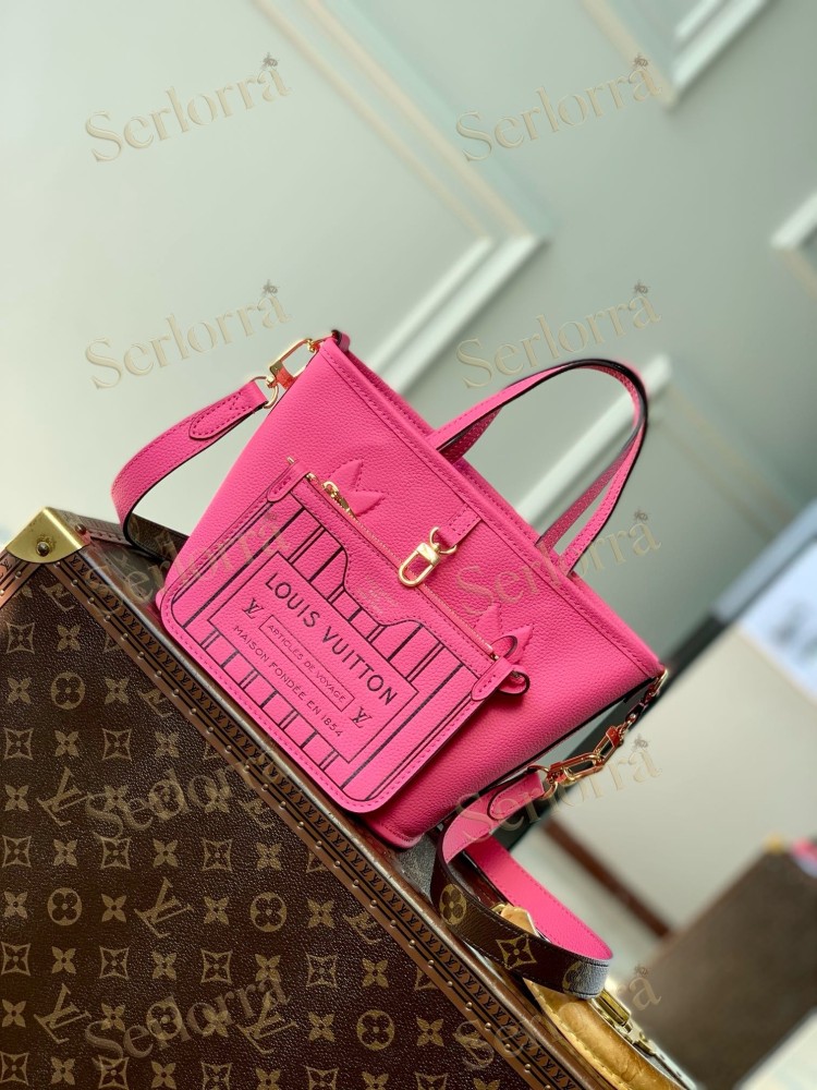 LOUIS VUITTON NEVERFULL BANDOULIÈRE INSIDE OUT BB