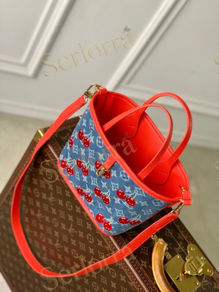 LOUIS VUITTON MURAKAMI LV X TM NEVERFULL INSIDE OUT BB