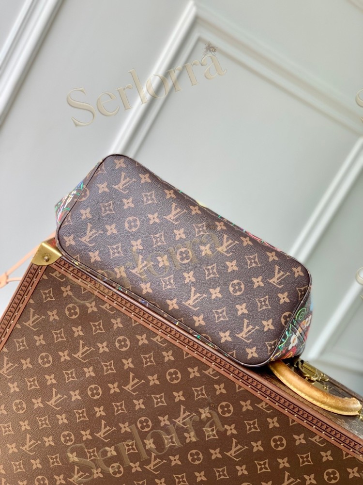 LOUIS VUITTON MURAKAMI LV X TM NEVERFULL MM