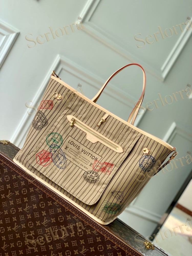 LOUIS VUITTON NEVERFULL BANDOULIÈRE INSIDE OUT GM