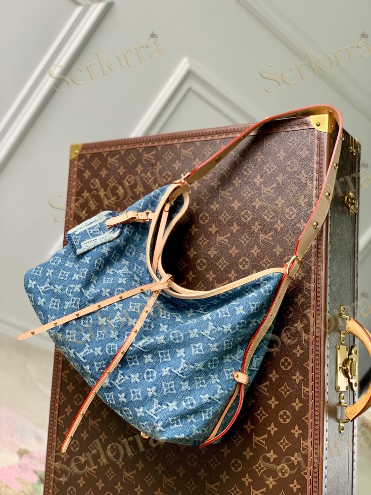 LOUIS VUITTON DENIM CARRYALL MM
